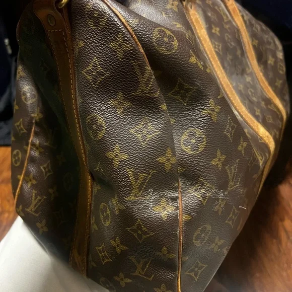 Brown Monogram Loui Vuitton Keepall 50 - Picture 9 of 13